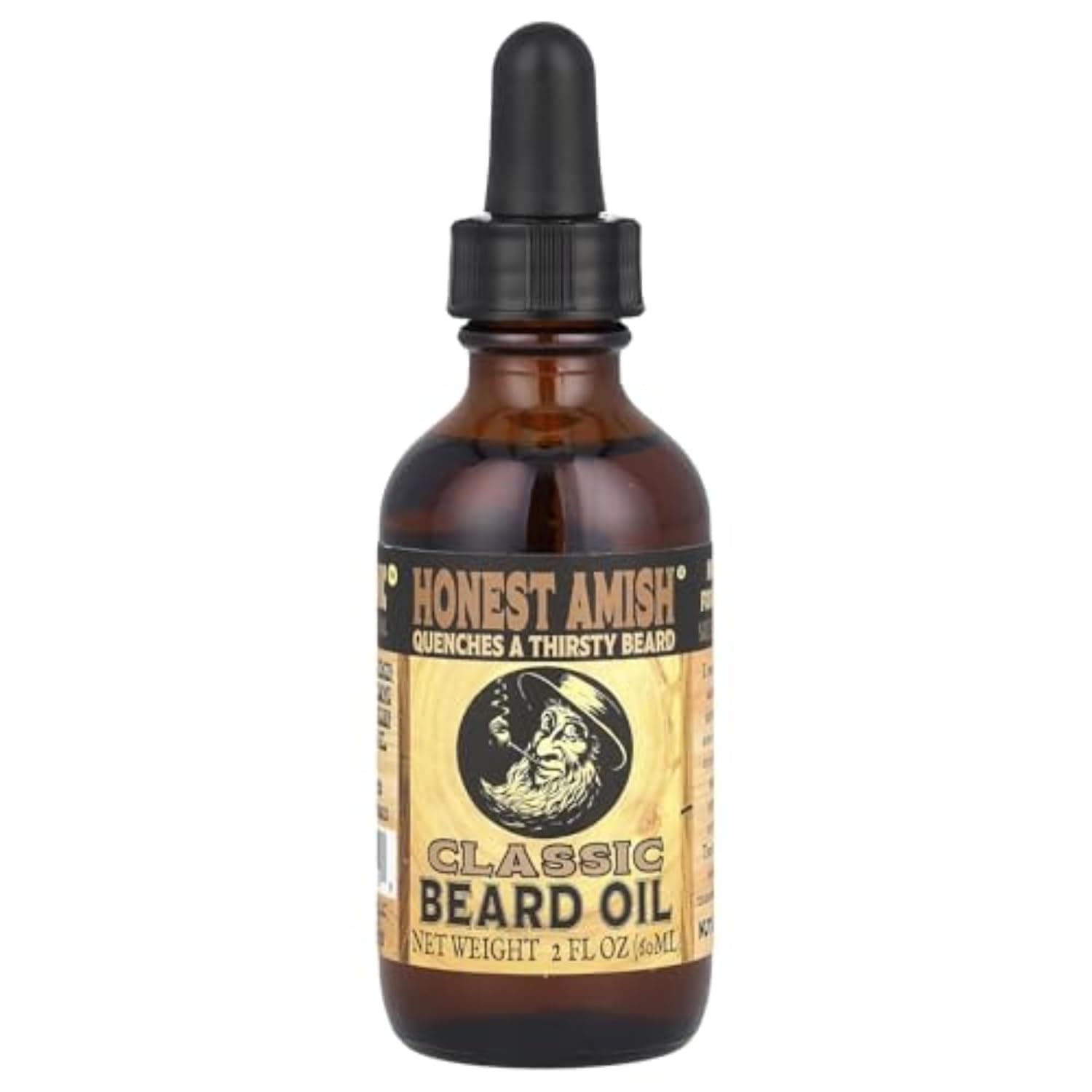 Honest Amish Beard Oil, 2 oz, seller photograph