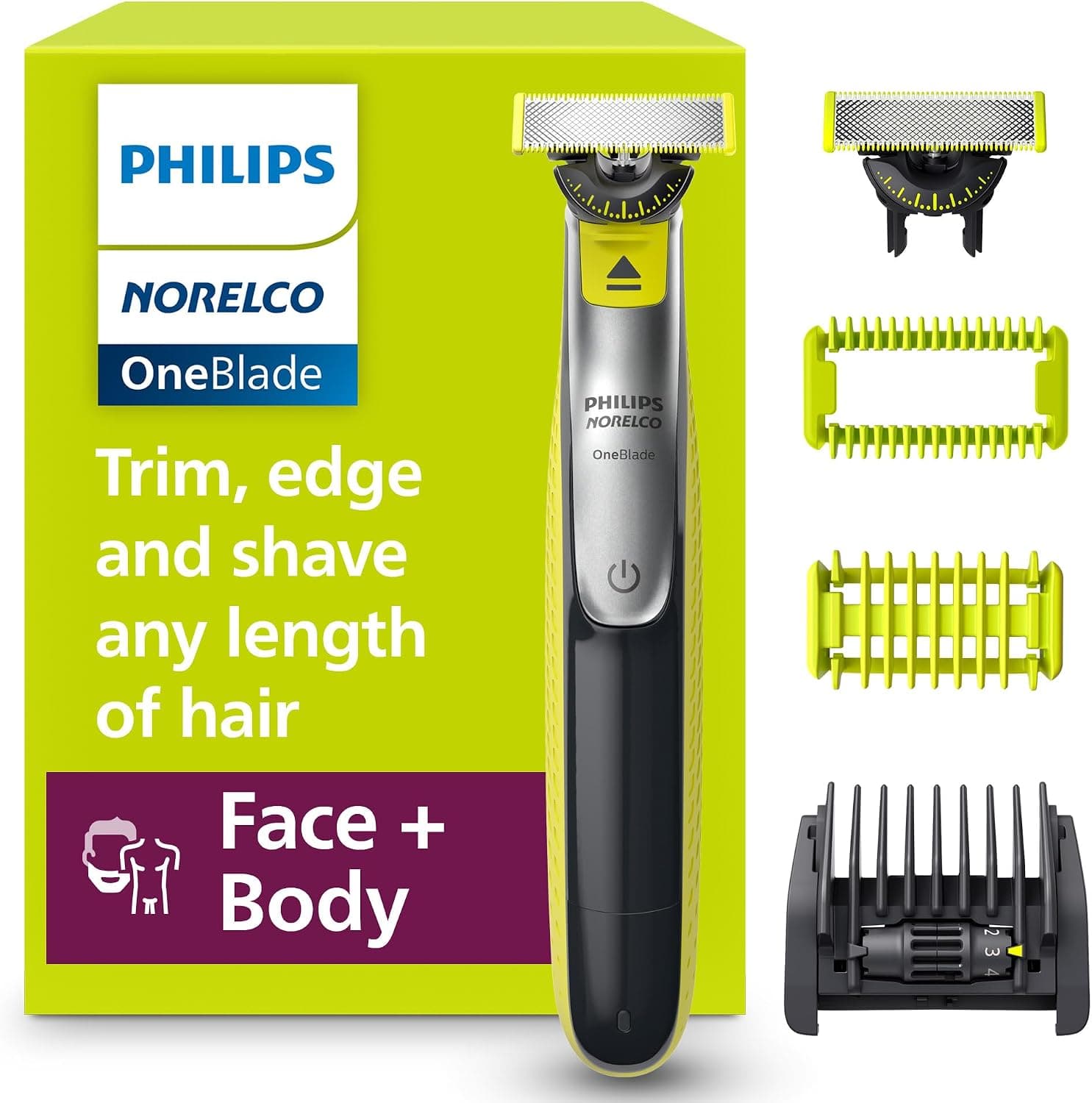 Philips OneBlade 360 Face and Body QP2834/70, seller photograph