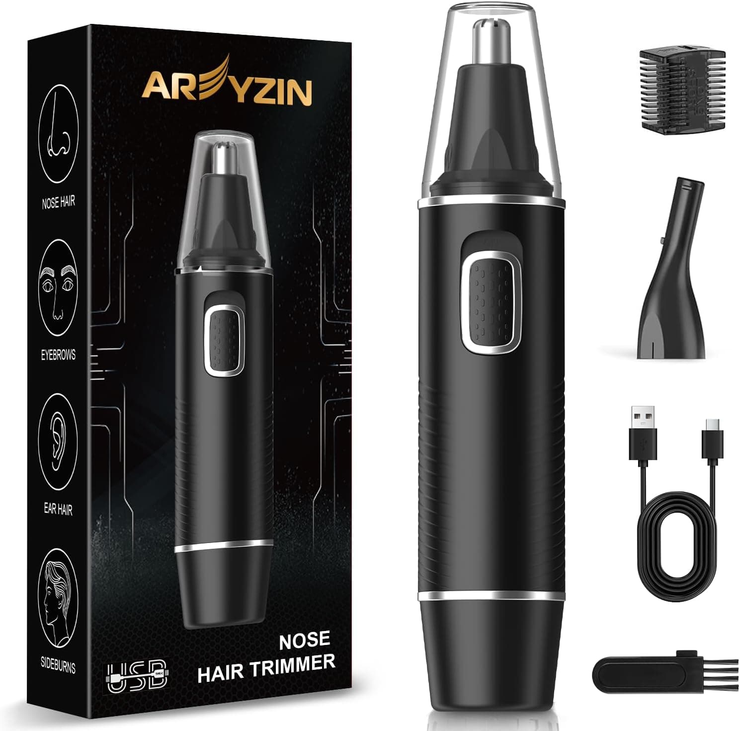 AREYZIN 2-in-1 Nose and Ear Trimmer, seller photograph