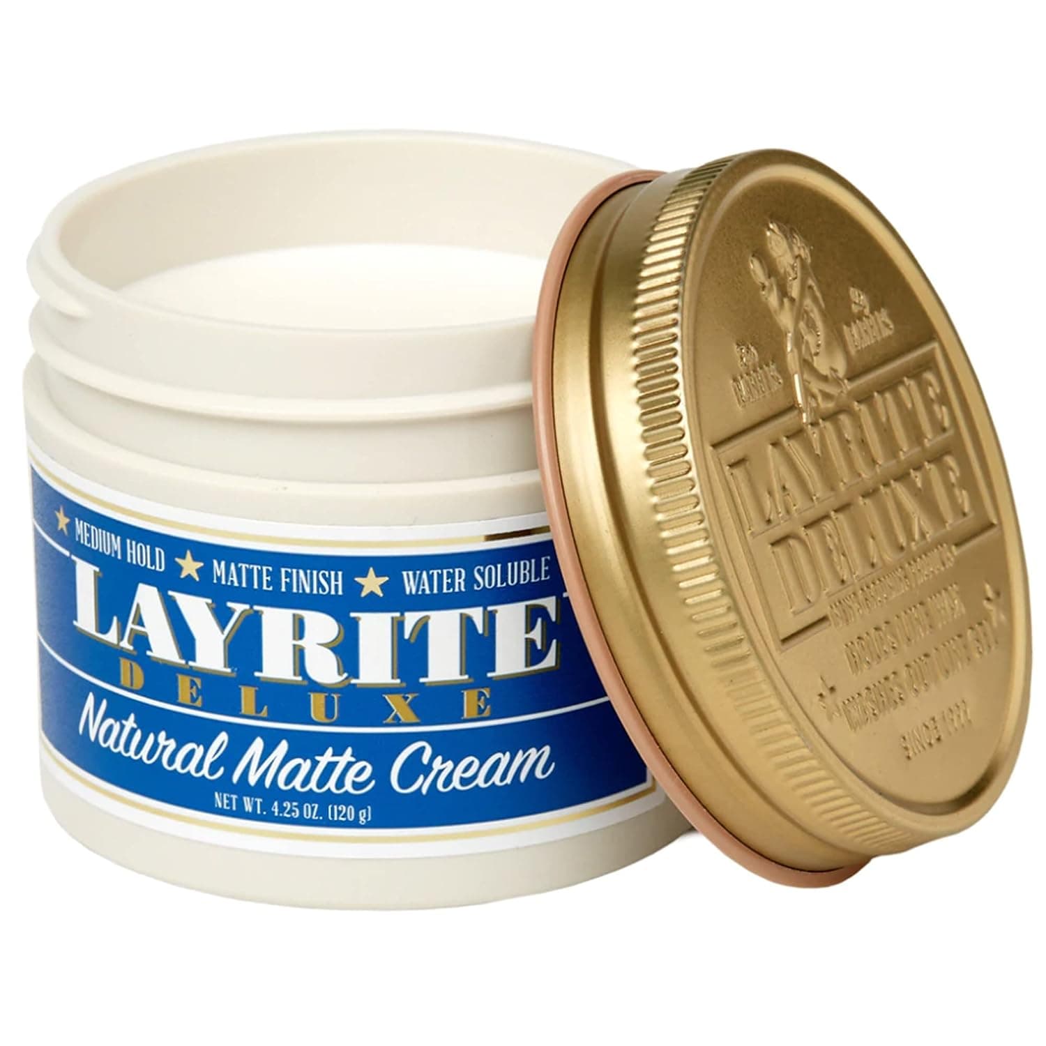Layrite Natural Matte Cream, 4.25 oz, seller photograph
