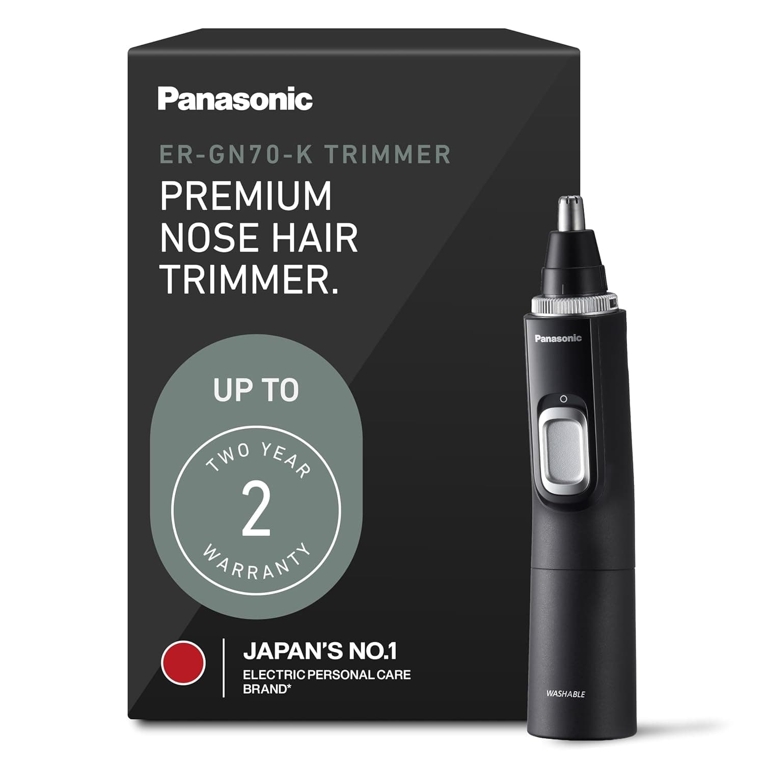 Panasonic Nose and Ear Trimmer ER-GN70-K, seller photograph