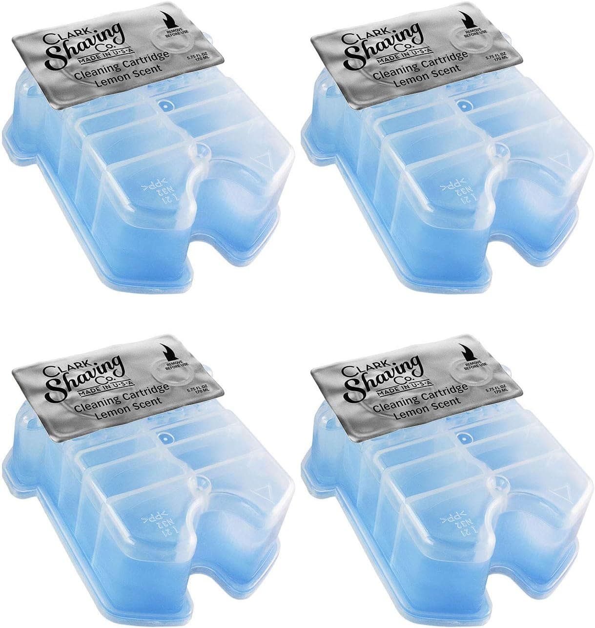 Clark Shaving Co. Refill Cartridges, 4-pack, seller photograph