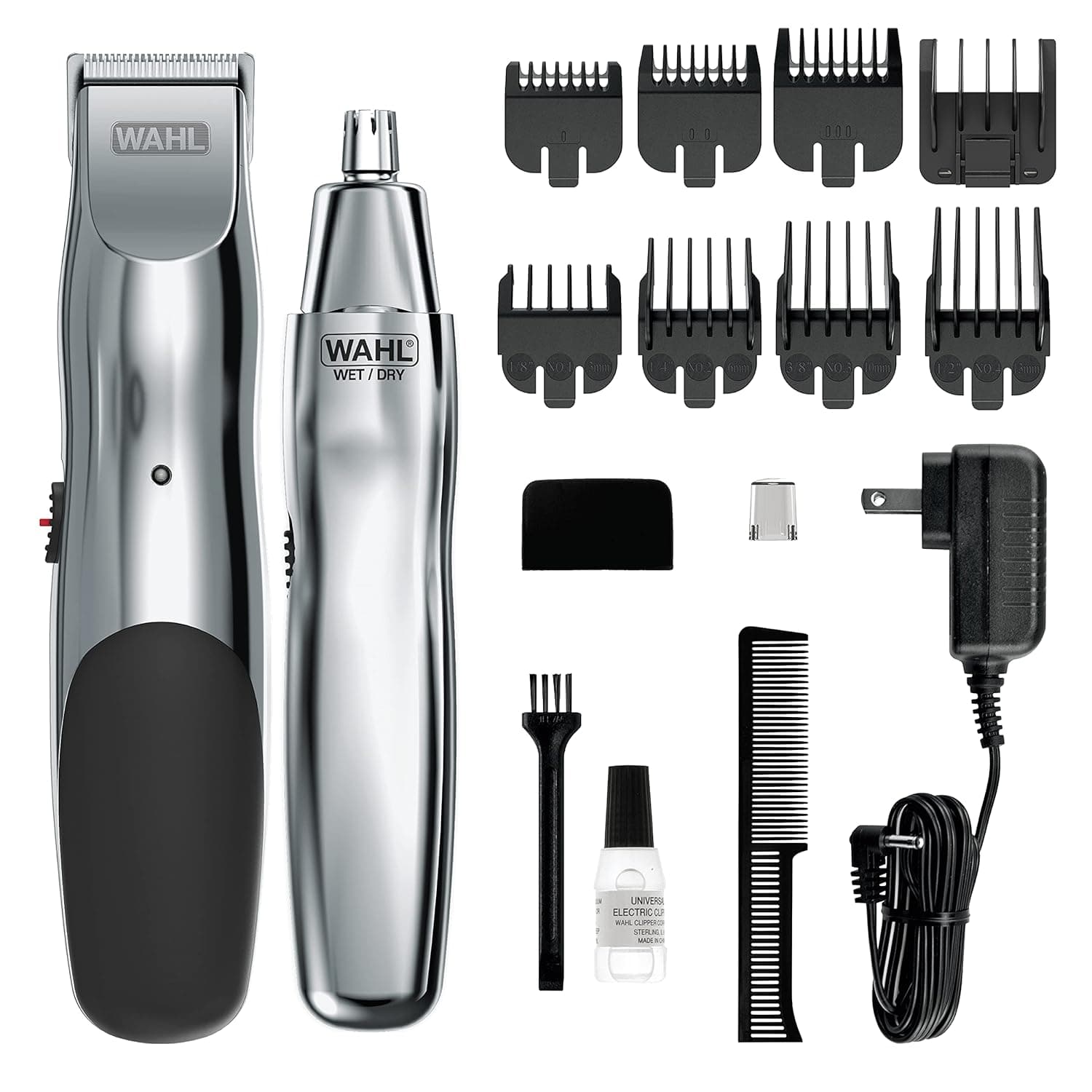 Wahl Groomsman Rechargeable Trimmer Kit 5622V, seller photograph